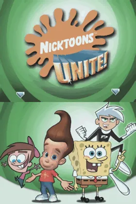 Nicktoons Unite! (USA) screen shot title